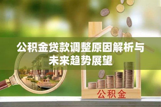 丰台公积金贷款调整原因解析与未来趋势展望